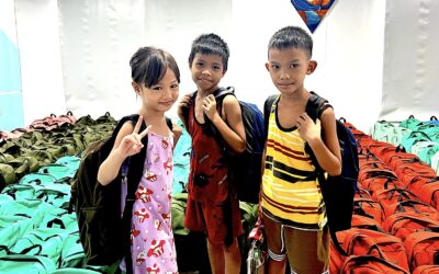 SCHOOL BAGS DISTRIBUTION